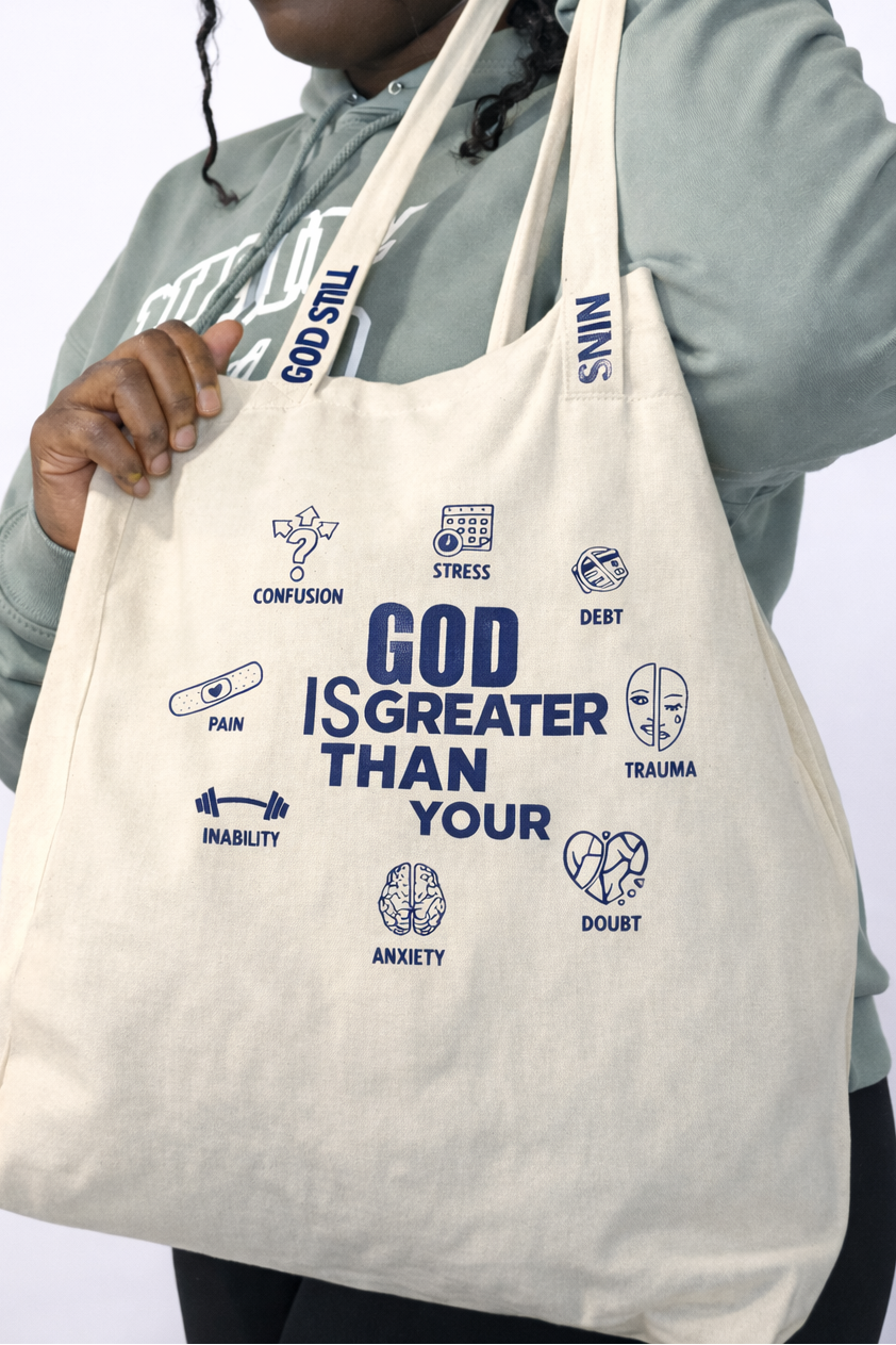 God Is Greater Than - Tote Bag