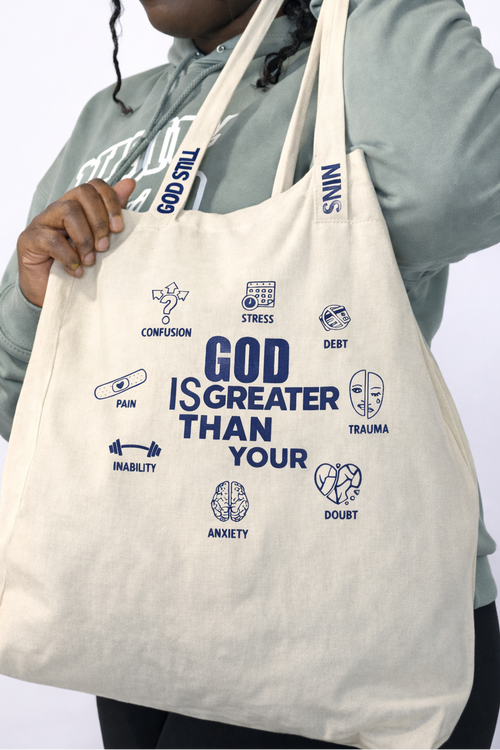 God Is Greater Than - Tote Bag