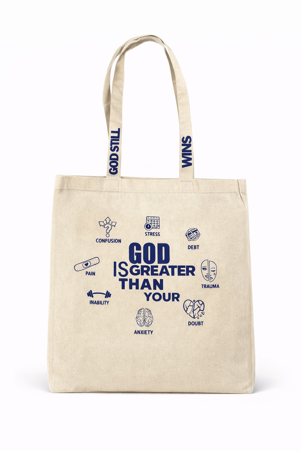 God Is Greater Than - Tote Bag
