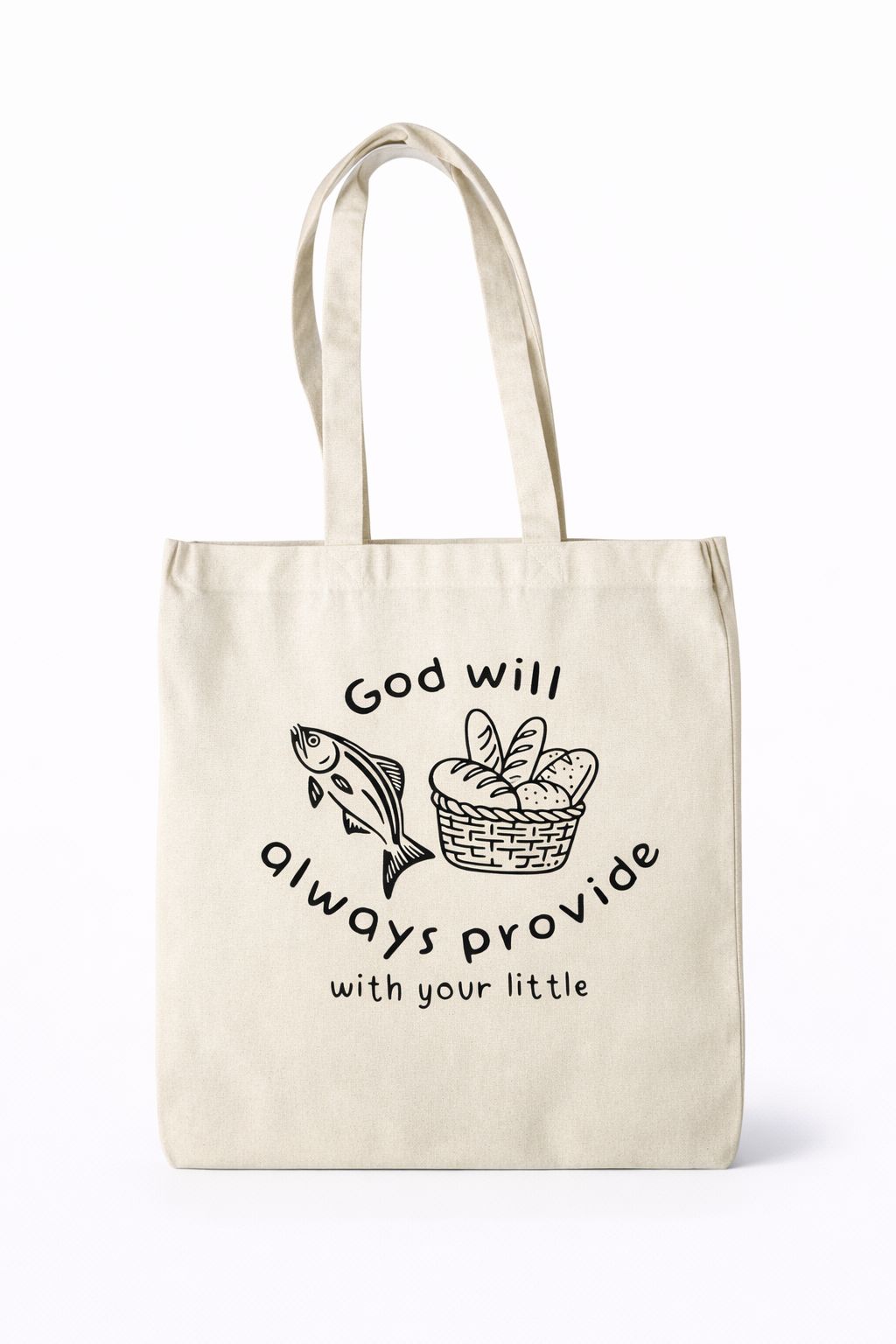 God Will Always Provide - Tote Bag